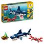 Voir la diapositive 3 : LEGO Creator 31088 - Les créatures sous-marines 3 en 1, Jouet de Construction d'Animaux Marins pour Enfants dès 7 ans 