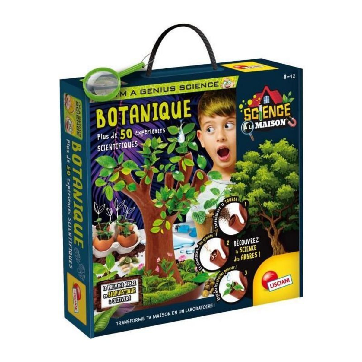 LISCIANI GIOCHI Génius Science - jeu scientifique - la botanique - LISCIANI
