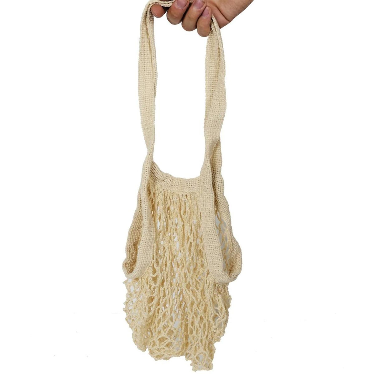 Entre temps Sac filet a provision avec pochon coton 36 x 35 cm