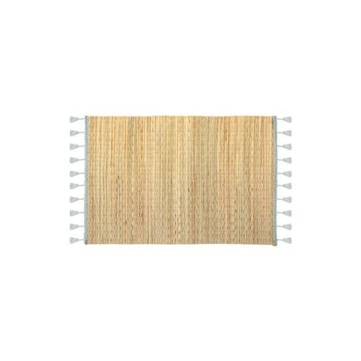 SECRET DE GOURMET Set de Table à Pompons  Terre  30x45cm Vert