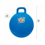 Voir la diapositive 2 : LUDI Ballon sauteur 45 cm bleu