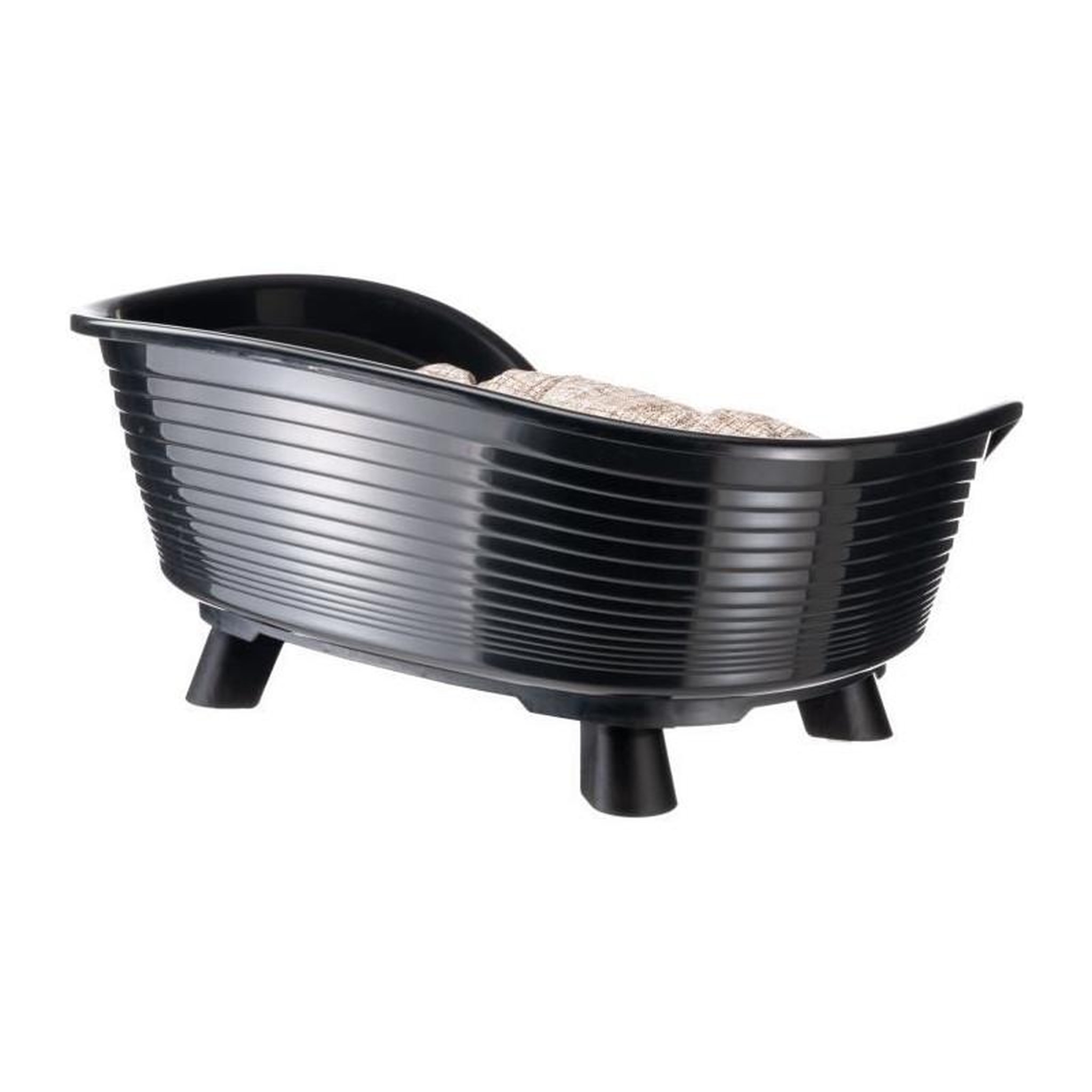 Voir la diapositive 4 : Ferplast Corbeille - FERPLAST - THRONE 4 - Avec coussin relax - Noir