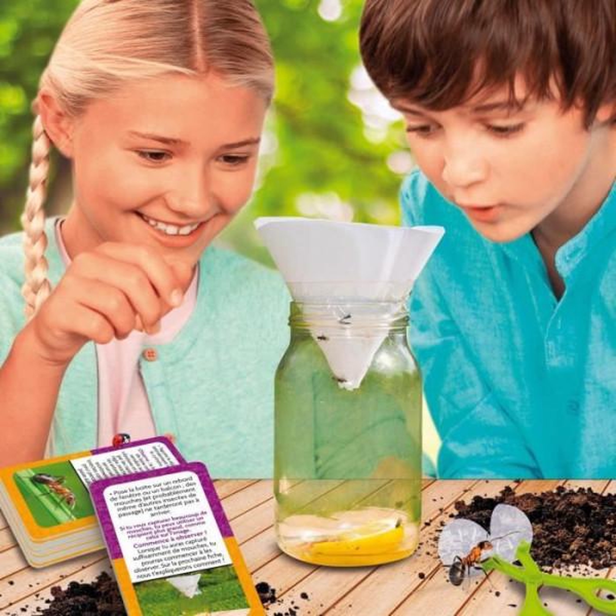 Voir la diapositive 4 : LISCIANI GIOCHI Découverte des insectes - Kit Scientifique - I'M A GENIUS POCKET