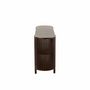 Voir la diapositive 3 : Paris Prix Console 2 Niveaux en Bois  Gavya  160cm Brun Foncé