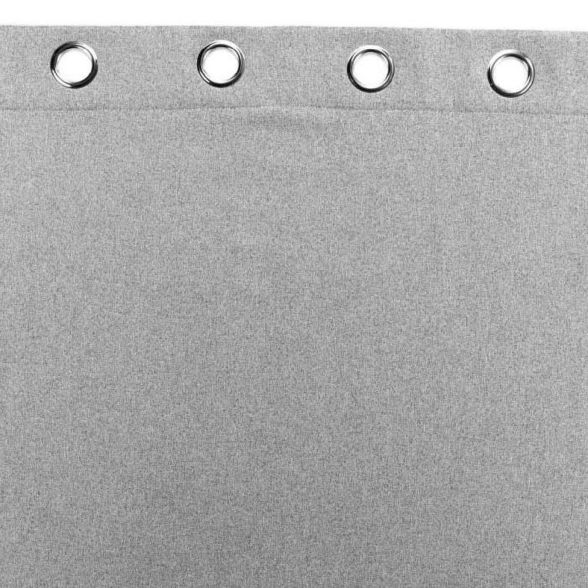 Paris Prix Rideau à Œillets Isolant  Jupiter  140x260cm Gris