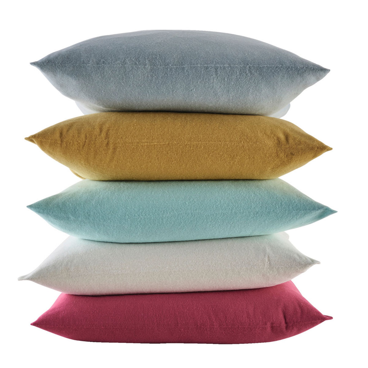 Taie d 'oreiller unie en flanelle 