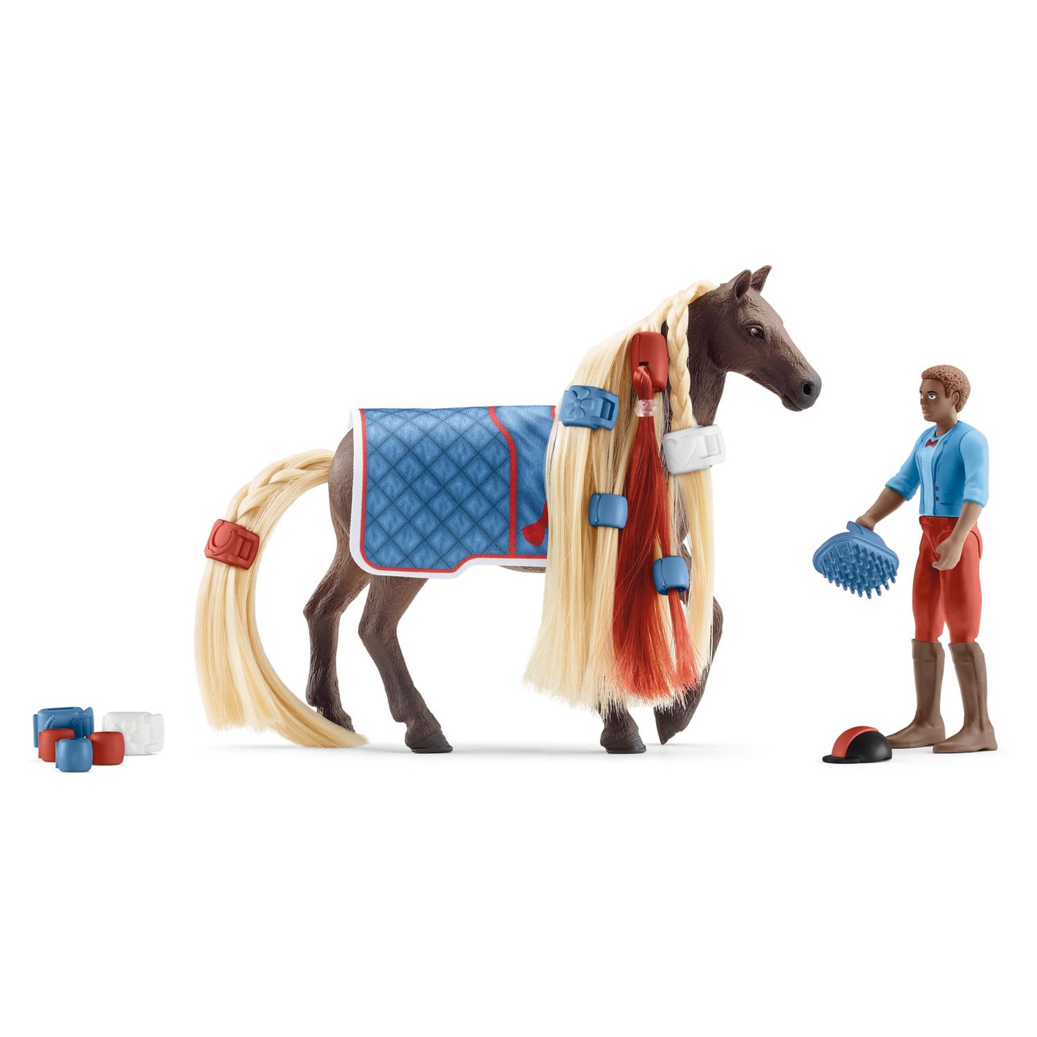 Voir la diapositive 2 : Schleich STARTER SET LEO & ROCKY SOFIA S BEAUTIES