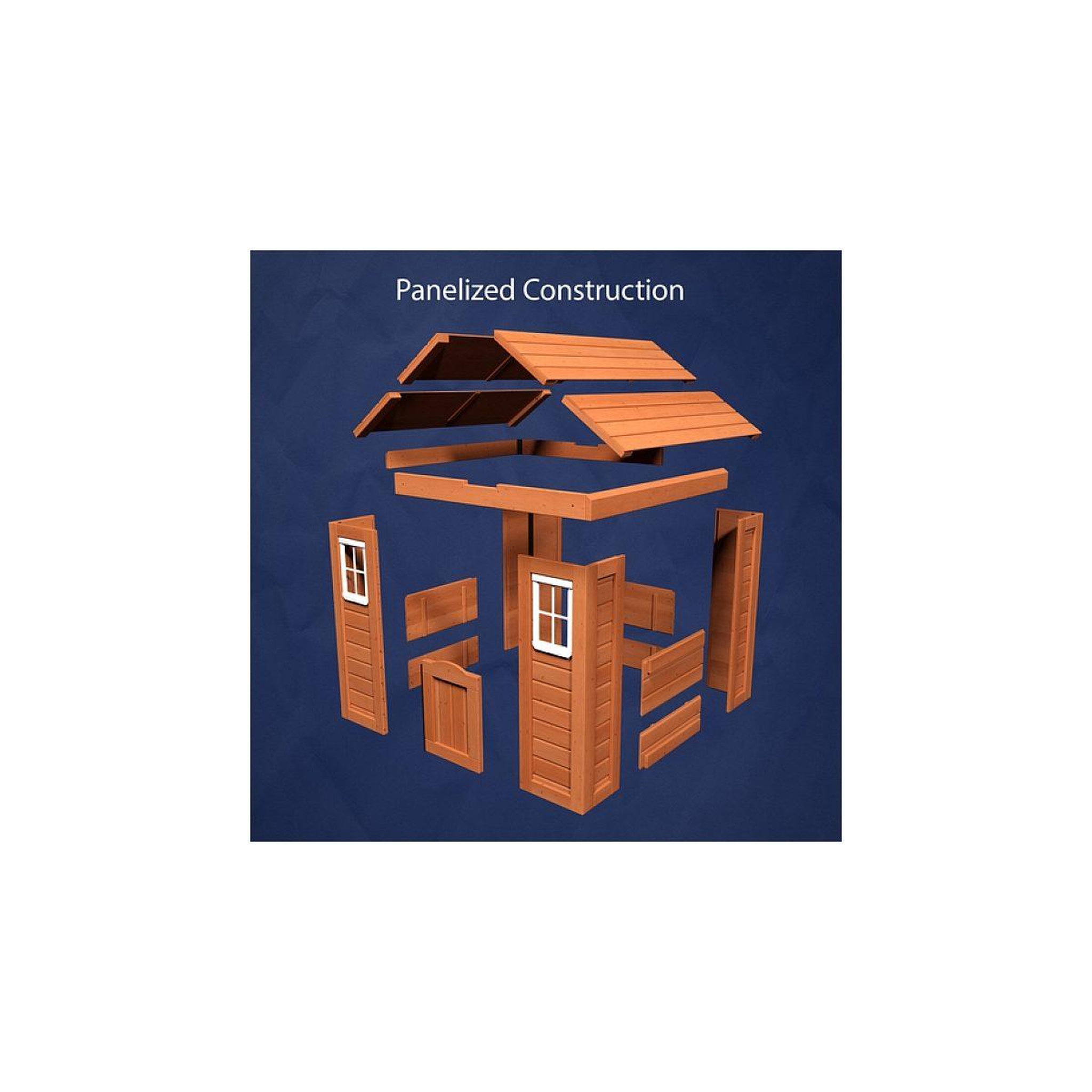 Voir la diapositive 2 : Backyard Discovery Maisonnette timberlake