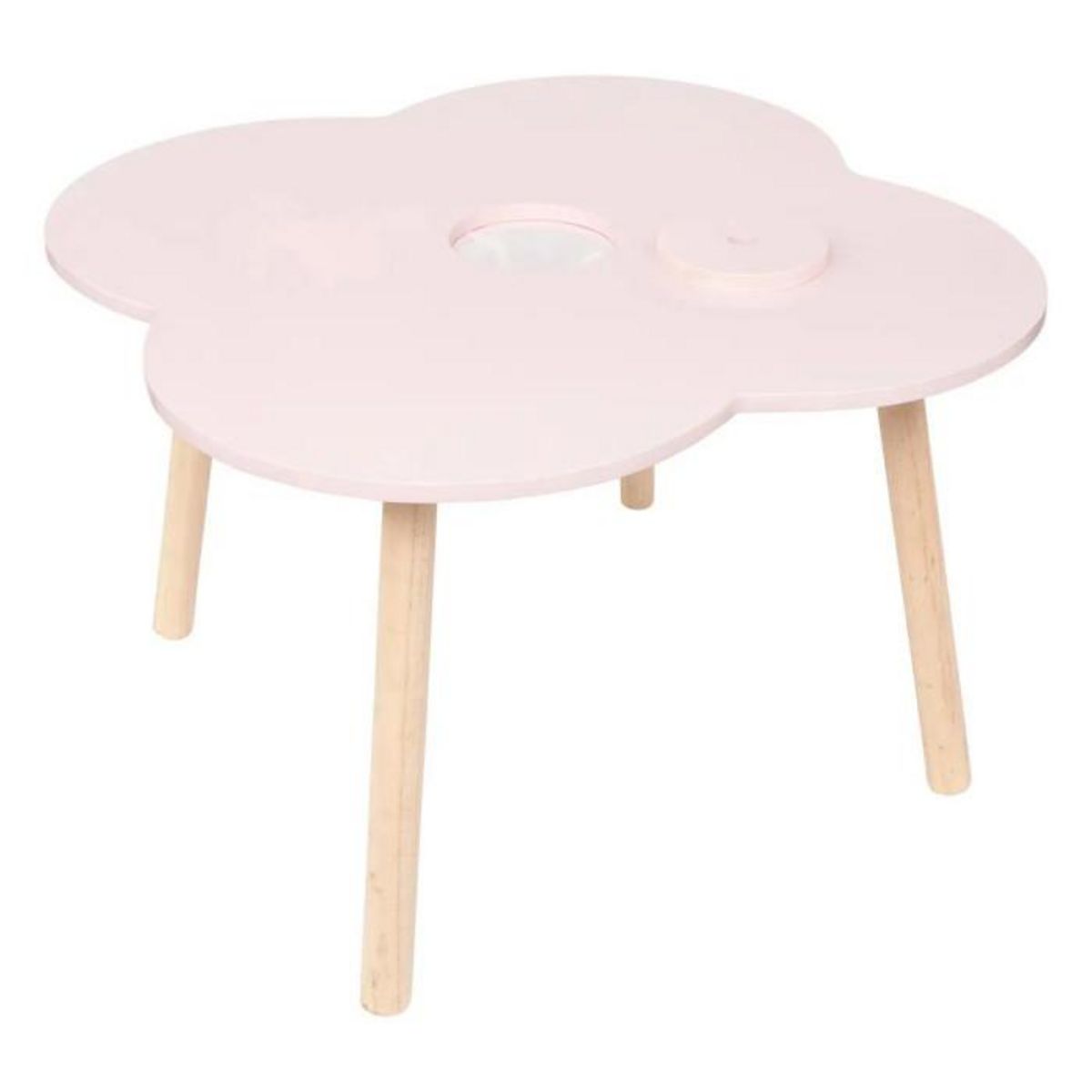 Atmosphera Kids Table Enfant  Douceur  51cm Rose