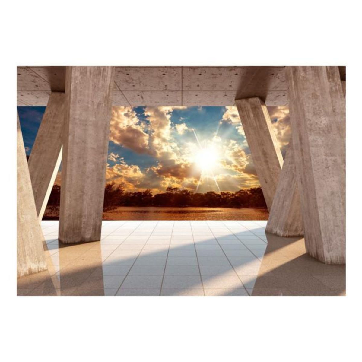 Paris Prix Papier Peint  Sunny Promenade