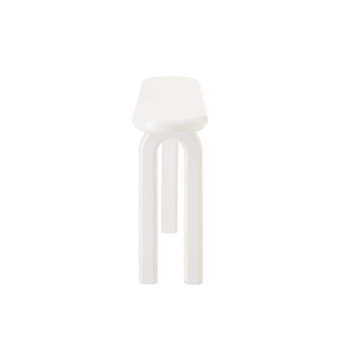 Paris Prix Console Ovale Design  Archie  120cm Blanc
