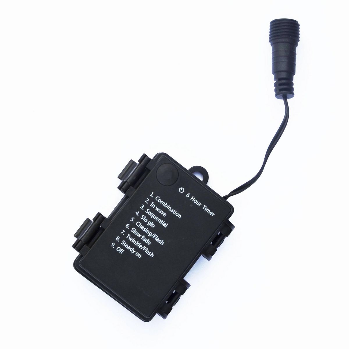 SWEEEK Morphée - Guirlande lumineuse guinguette extérieure avec 10 boules lumineuses. 100 LED. à piles (non fournies). fonction timer. 8 modes.  4.5 m de long