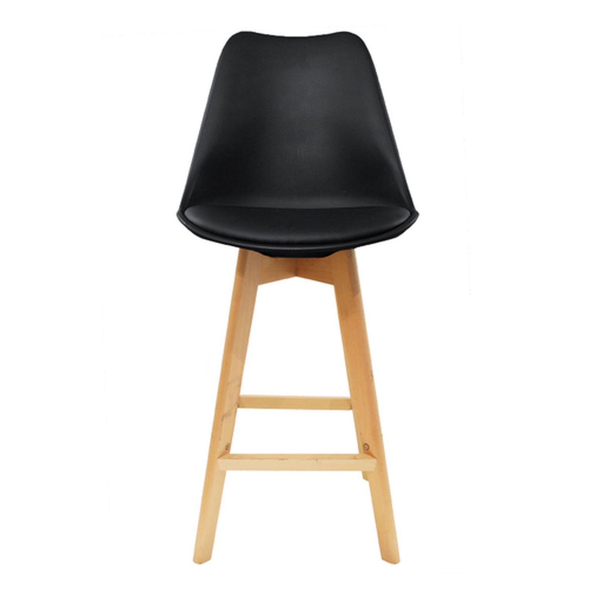 Voir la diapositive 4 : The Home Deco Factory Tabouret de bar en bois scandinave Home Factory