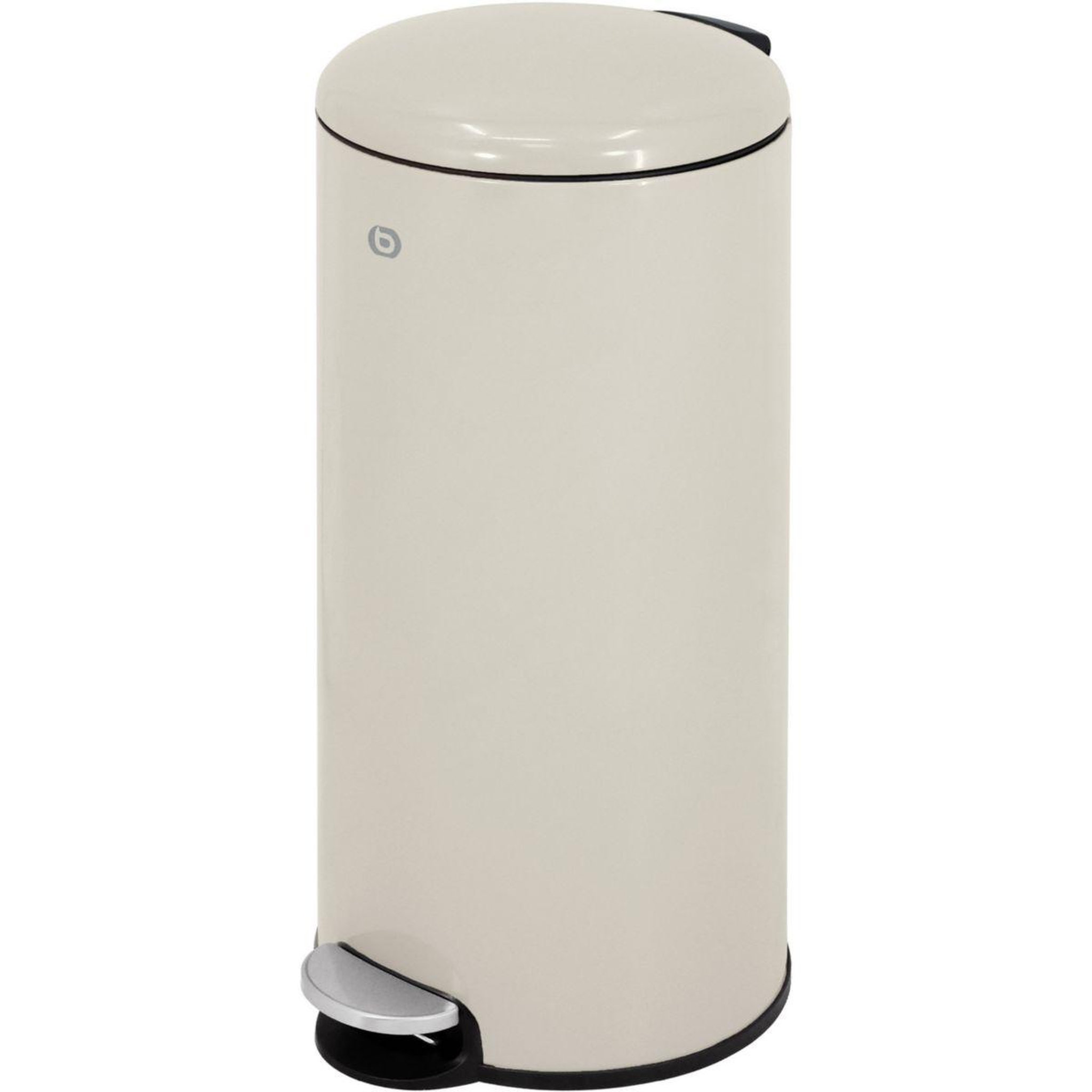 ESSENTIEL B Poubelle de cuisine manuelle 30l beige