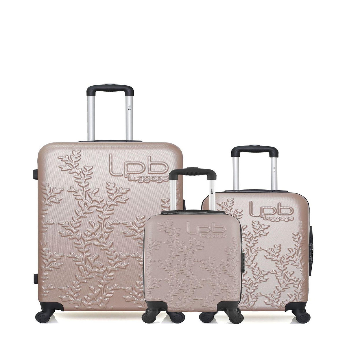 LES P'TITES BOMBES LPB LPB LUGGAGE - LOT DE 3 - Valises grand format, cabine et cabine XXS NAIS