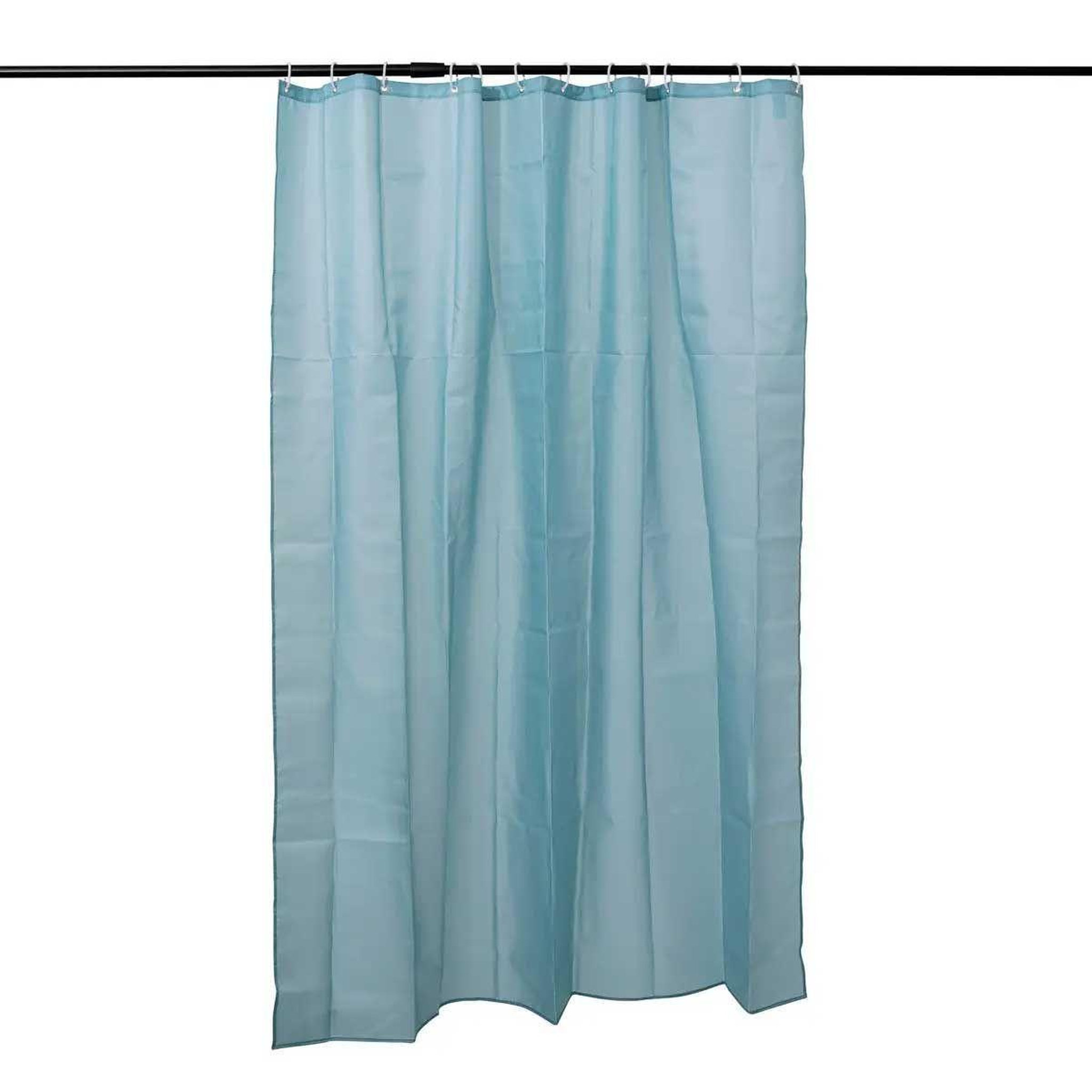 Voir la diapositive 1 : FIVE Rideau de Douche  Classique  180x200cm Bleu Arctique