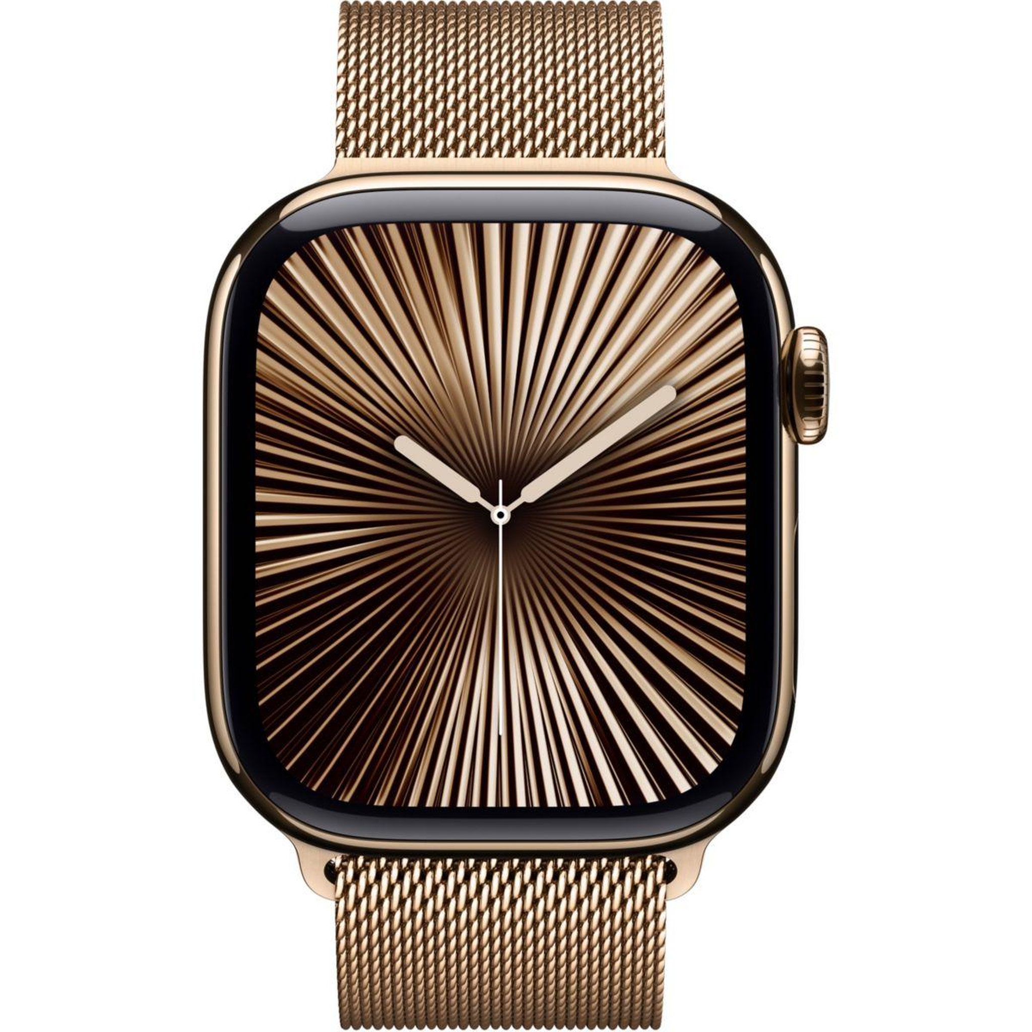 Voir la diapositive 2 : APPLE Montre connectée Serie 10 46mm Titane Or Loop Cellular