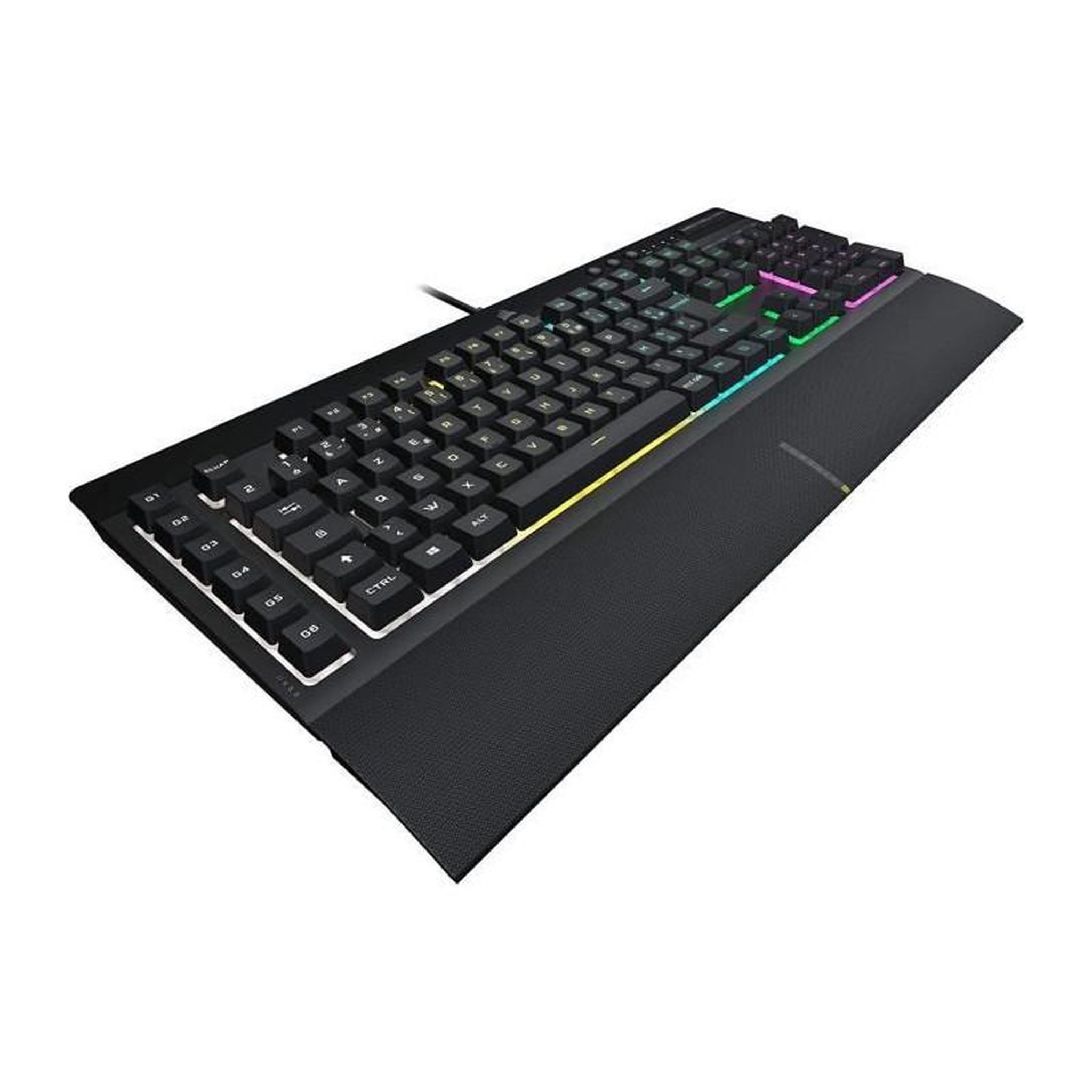 Voir la diapositive 2 : Corsair Clavier gamer k55 rgb pro