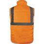 Voir la diapositive 2 : Delta Plus Gilet sans manche réversible HV orange bleu marine T3XL DELTA PLUS FIDJ3HVOR3X
