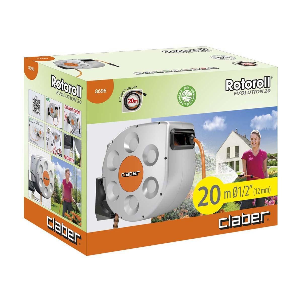 Claber Devidoir rotoroll evolution 20 m - 8696