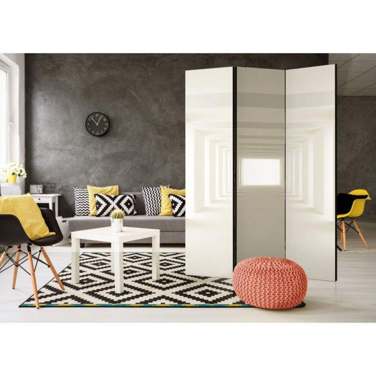 Paris Prix Paravent 3 Volets  Into the Light  135x172cm