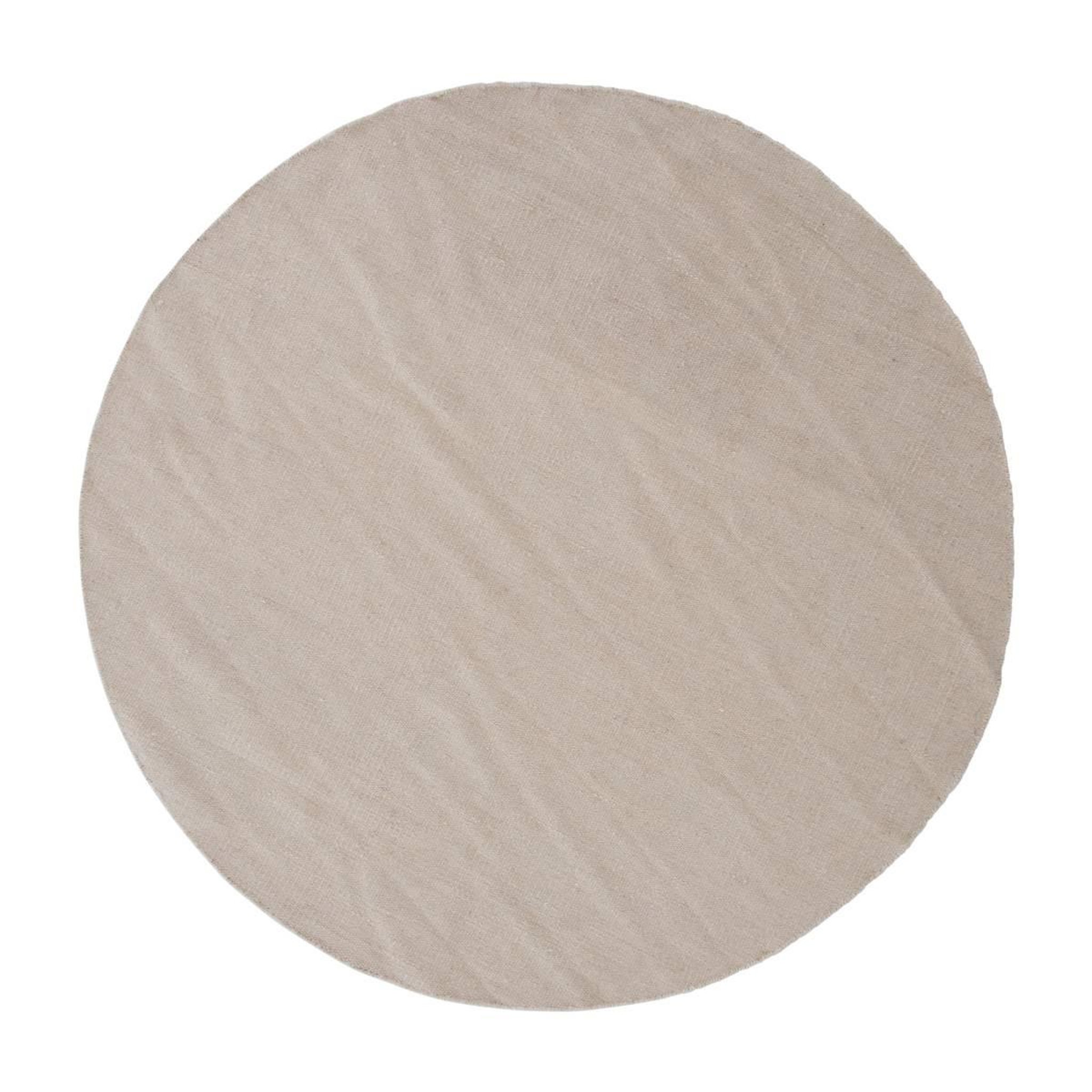 Paris Prix Tapis rond  jaipur  200cm beige