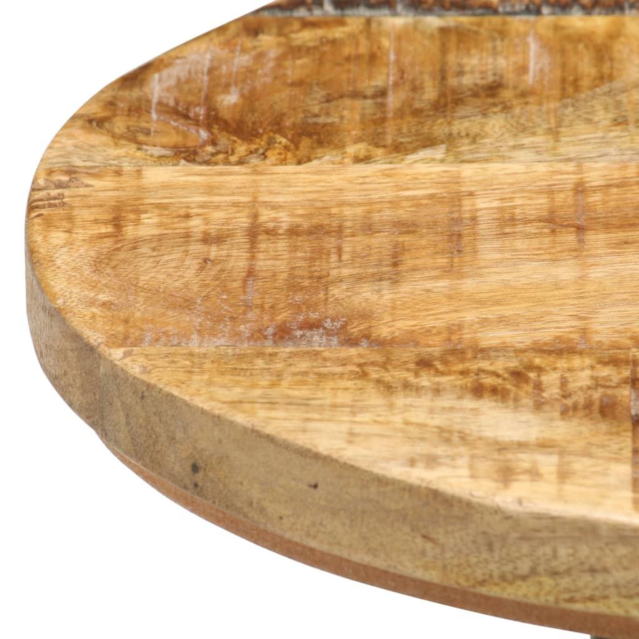 Voir la diapositive 3 : VIDAXL Tabourets de bar lot de 2 bois de manguier brut