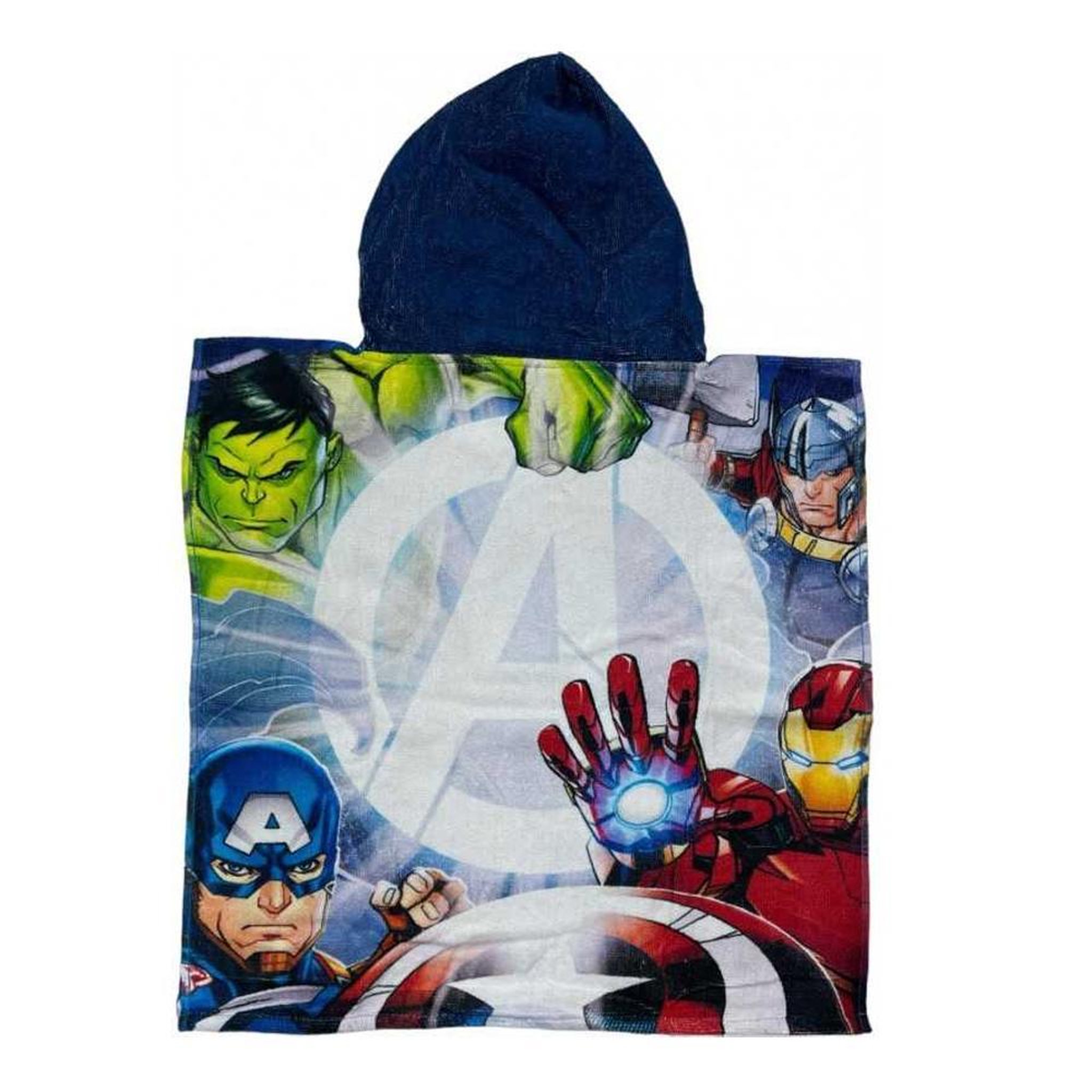 Voir la diapositive 2 : SPORTZONE Poncho Bleu/Rouge Garçon Sport Zone Avengers