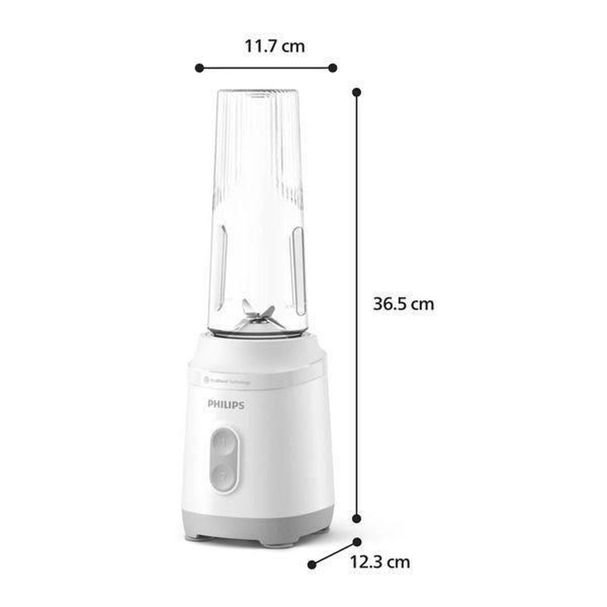 Voir la diapositive 4 : Philips Blender Philips Modèle ProBlend puissance 350 W capacité 0,8 L noir