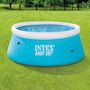 Voir la diapositive 6 : INTEX Kit piscine gonflable Easy Set Intex 1.83 x 0.51 m – Installation rapide