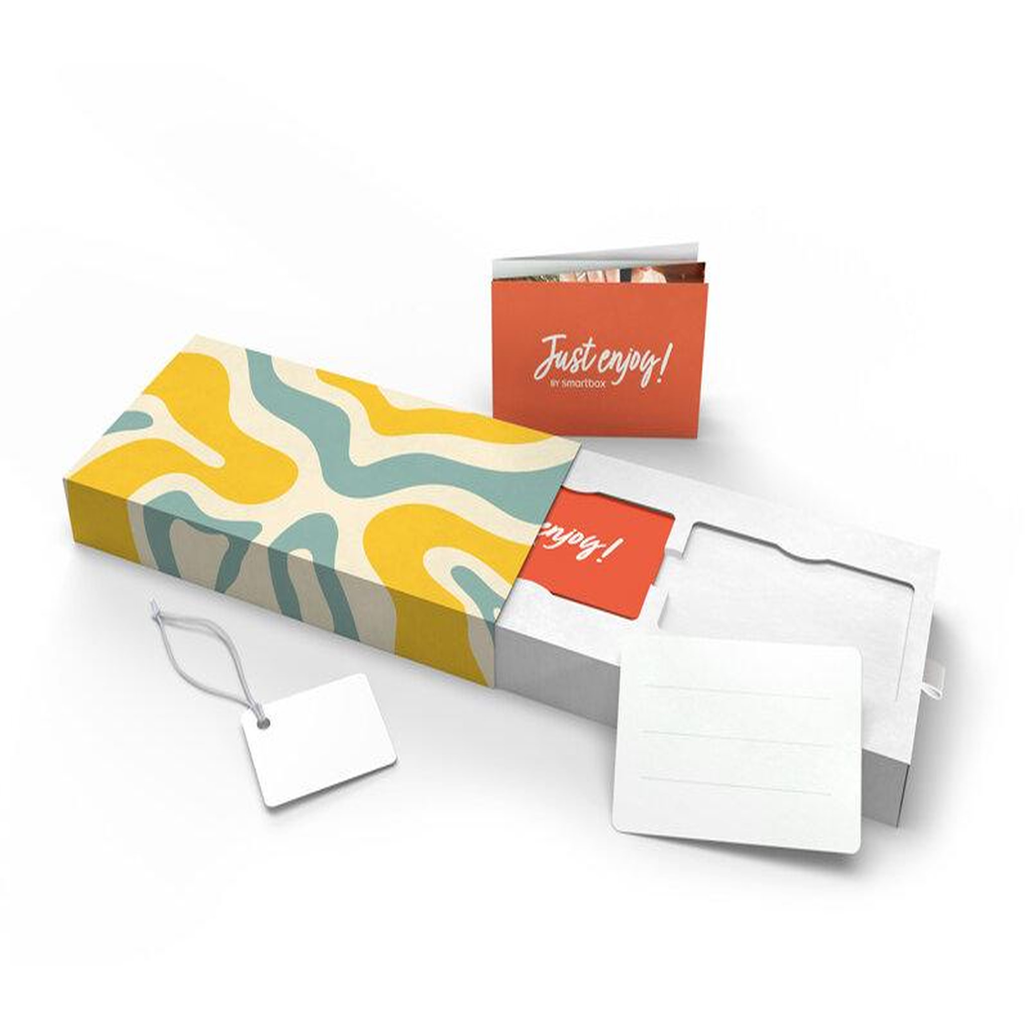 Voir la diapositive 2 : Smartbox Carte cadeau Just enjoy ! Évasion - 50 € - Coffret Cadeau Multi-thèmes