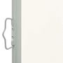 Voir la diapositive 5 : VIDAXL Auvent lateral retractable de patio 100 x 300 cm Blanc casse