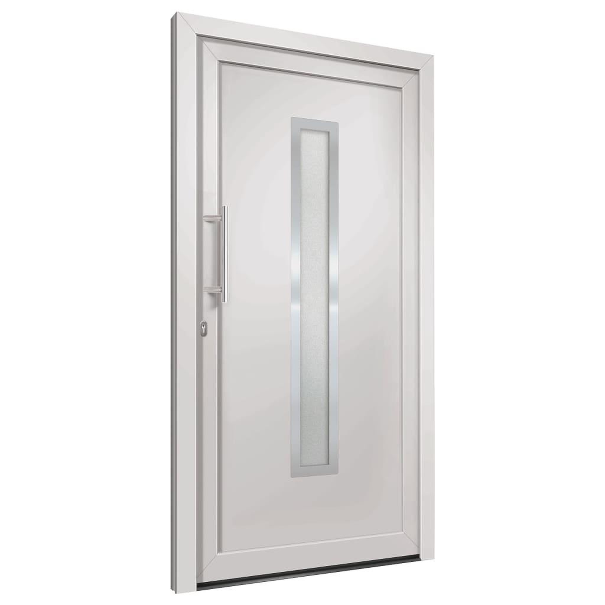 Voir la diapositive 4 : VIDAXL Porte d'entree Blanc 98x208 cm