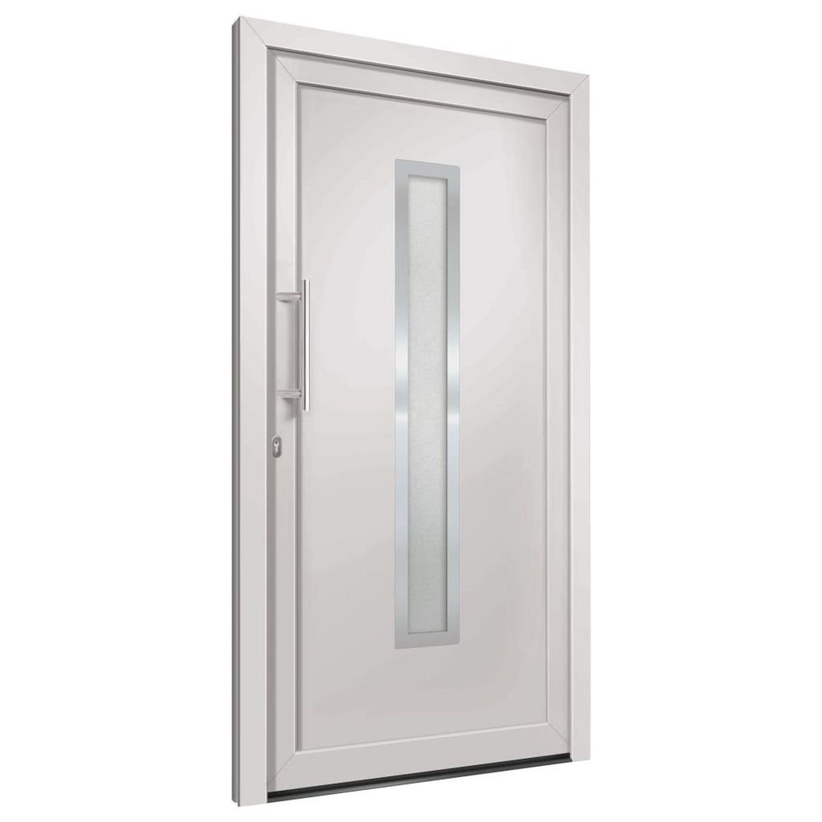 VIDAXL Porte d'entree Blanc 98x208 cm