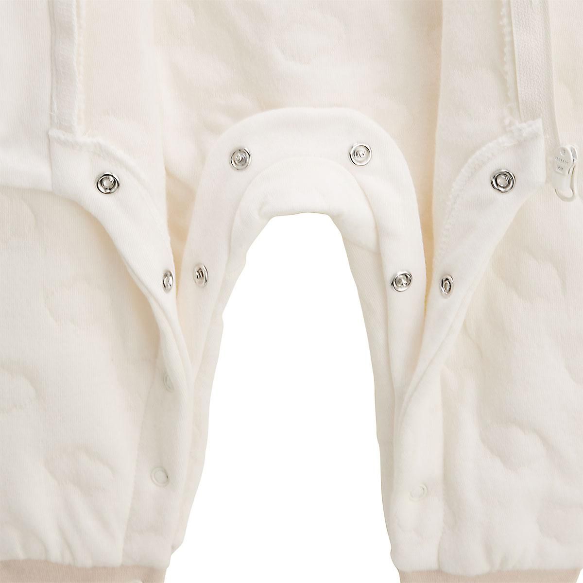 Petit Béguin Combinaison bébé en molleton et chaussons Câlins