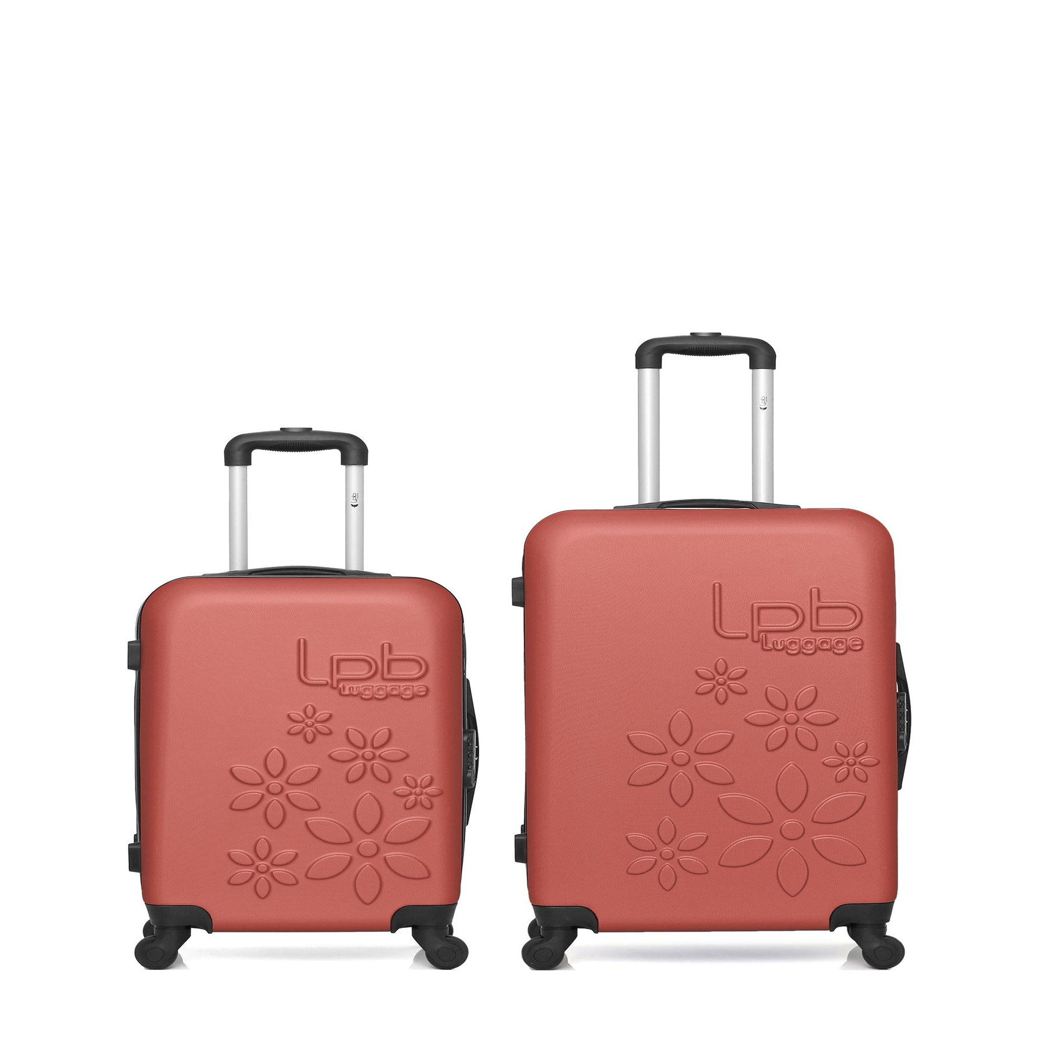 LES P'TITES BOMBES LPB LPB LUGGAGE - Lot de 2 - Valises weekend et cabine ELEONOR