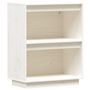 Voir la diapositive 2 : VIDAXL Armoire console Blanc 60x34x75 cm Bois de pin solide