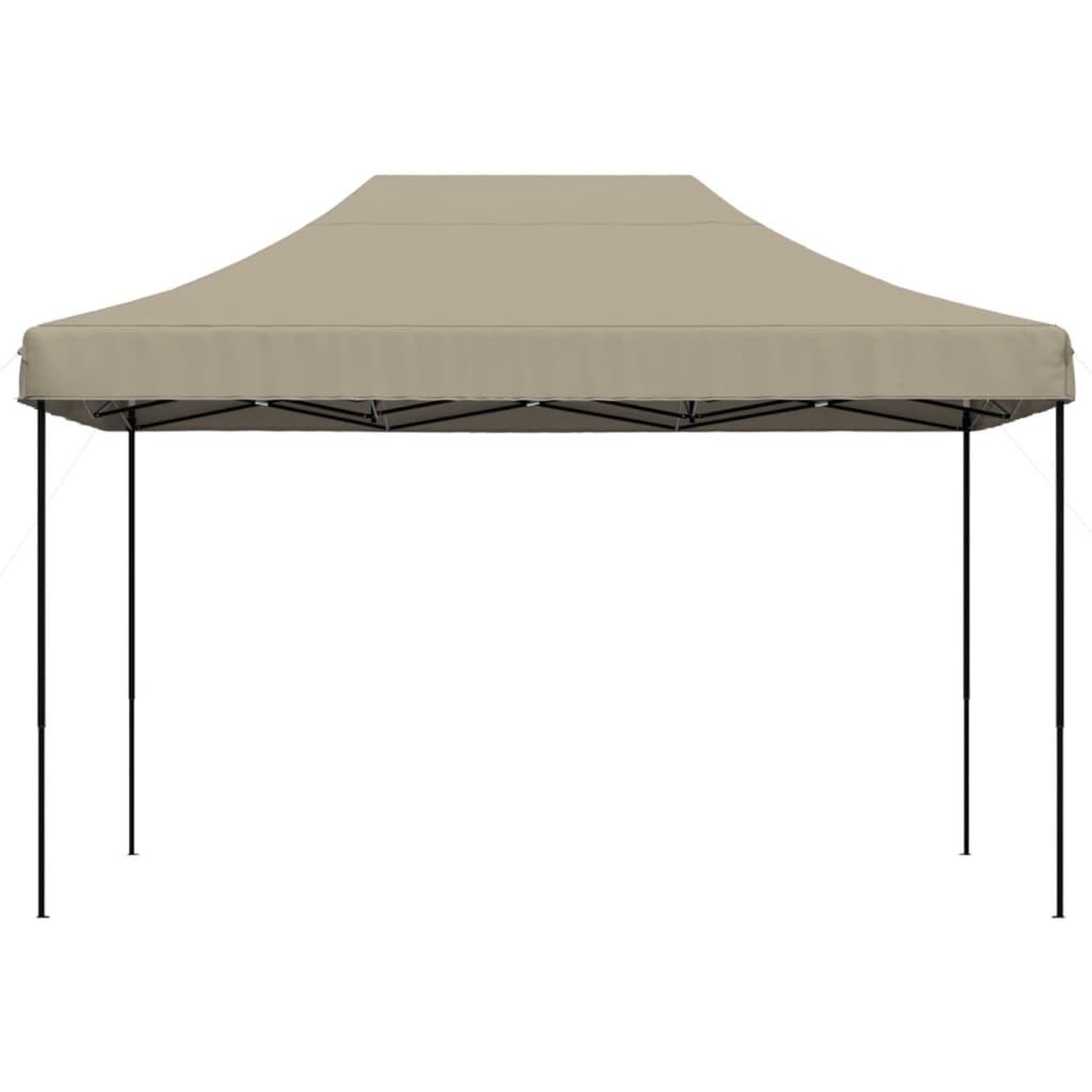 Voir la diapositive 3 : VIDAXL Tente de reception pliable escamotable taupe 410x279x315 cm
