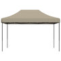 Voir la diapositive 3 : VIDAXL Tente de reception pliable escamotable taupe 410x279x315 cm
