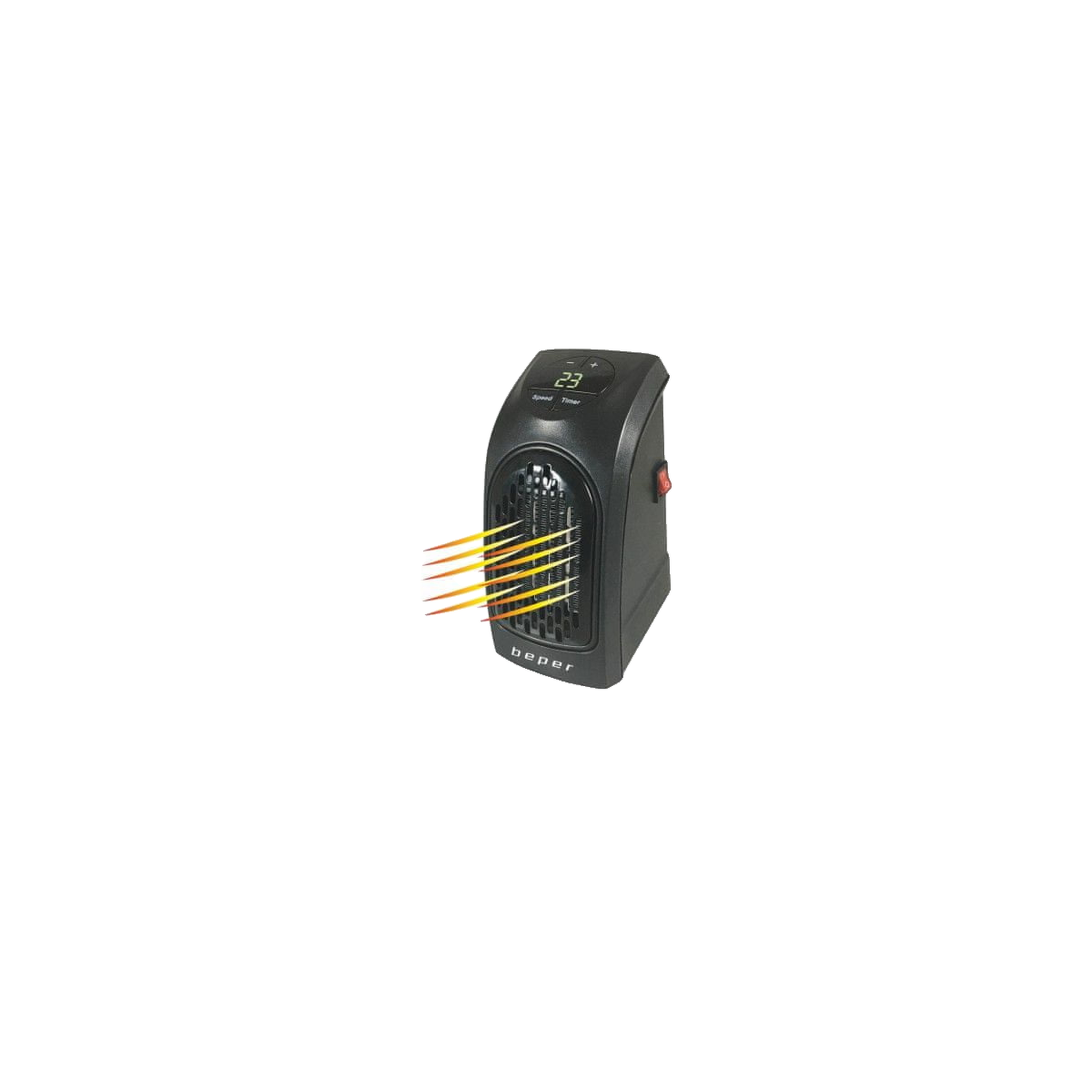 Voir la diapositive 6 : BEPER Radiateur électrique Beper ri.201 350W noir