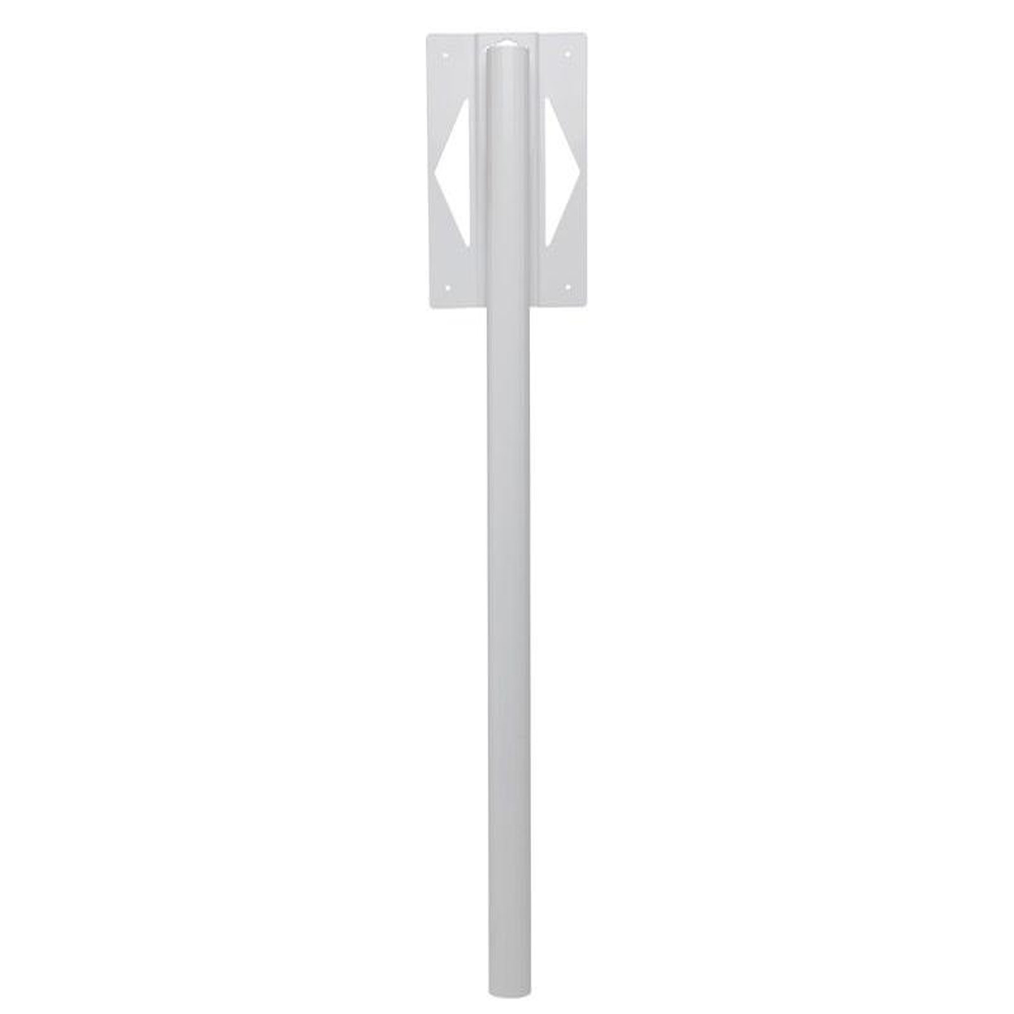 RENZ Pied H.116 X L.33 X P.5 Cm Renz, Blanc
