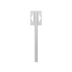 RENZ Pied H.116 X L.33 X P.5 Cm Renz, Blanc
