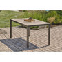 Voir la diapositive 6 : Paris Prix Table de Jardin Imitation Bois  Boston  150cm Gris Anthracite