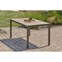 Voir la diapositive 6 : Paris Prix Table de Jardin Imitation Bois  Boston  150cm Gris Anthracite