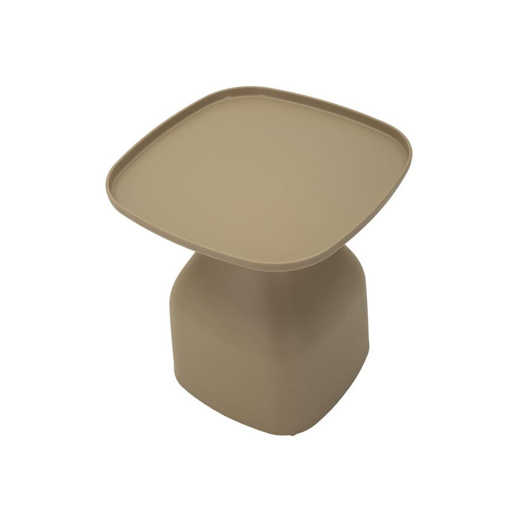Voir la diapositive 3 : Paris Prix Table d'appoint carrée  gea  50cm gris