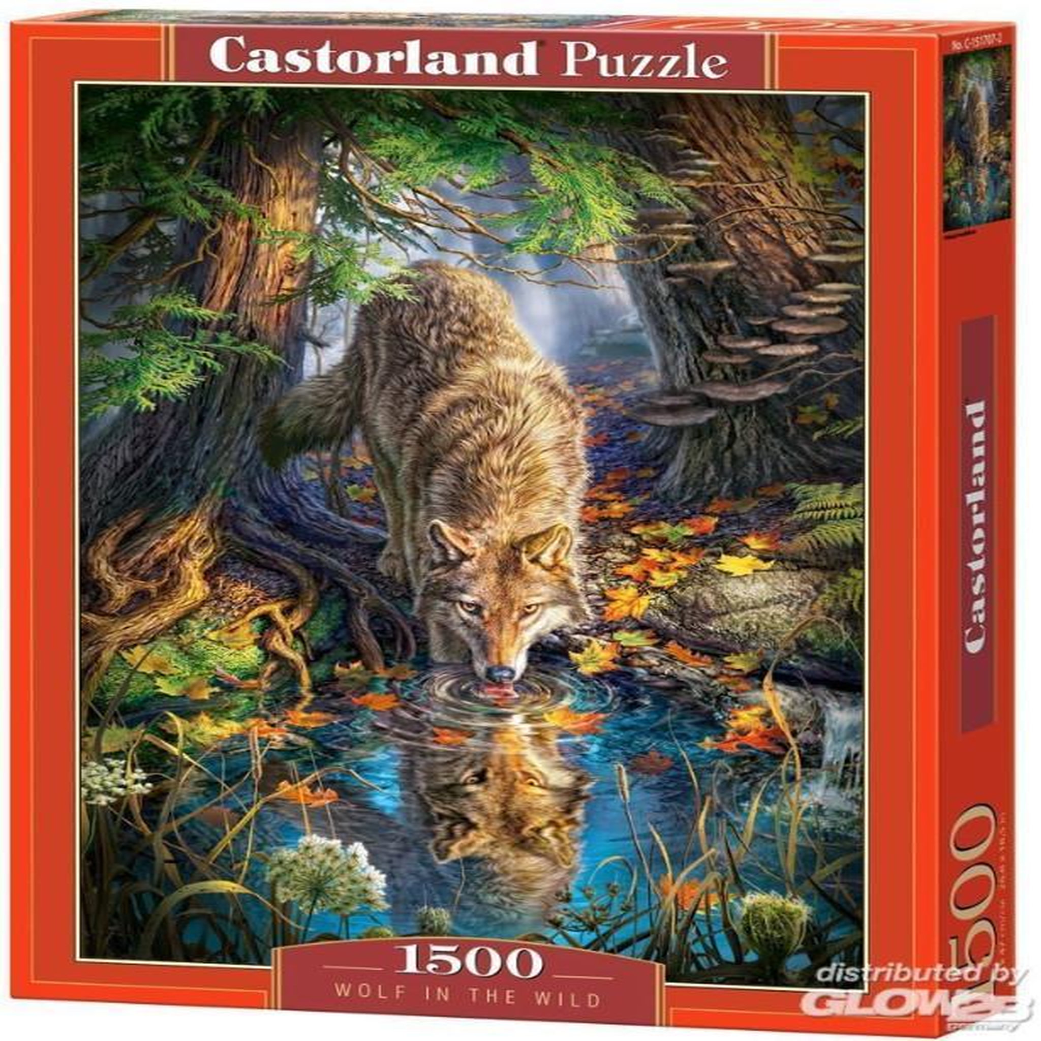 Voir la diapositive 3 : Castorland Puzzle 1500 pièces : Loup dans la nature
