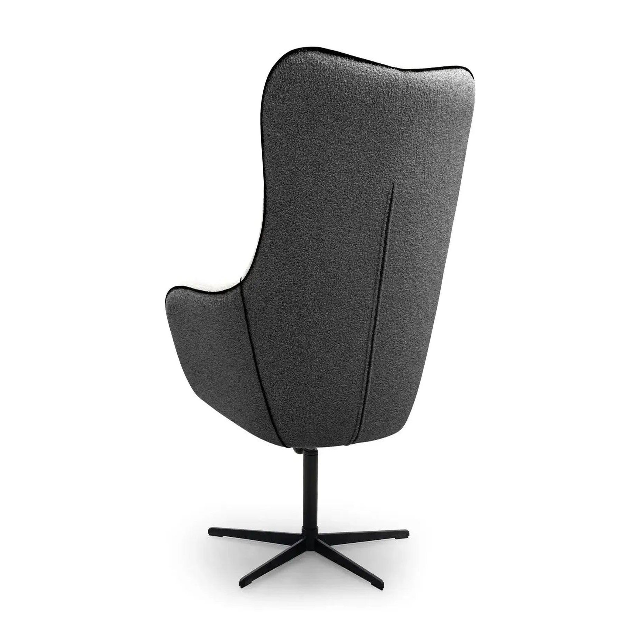 Voir la diapositive 4 : CASANOVA PARIS Zoe - fauteuil en tissu chiné