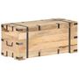 Voir la diapositive 4 : VIDAXL Coffre 90x40x40 cm Bois solide de manguier