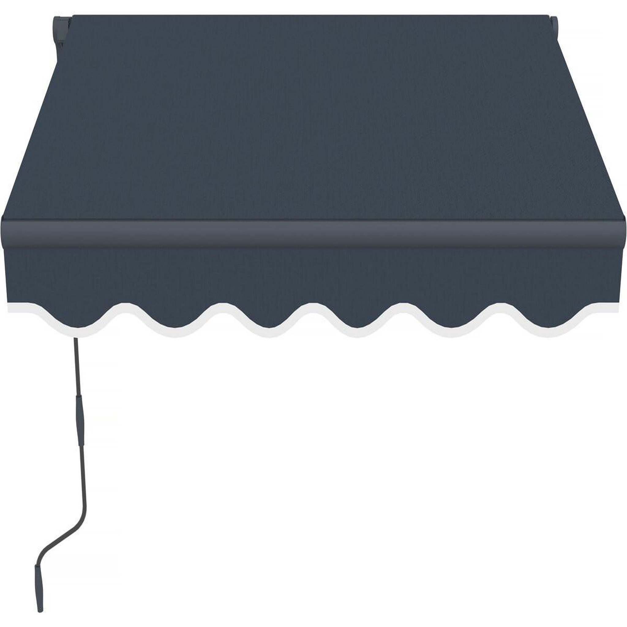 Voir la diapositive 4 : Habitat et Jardin Store banne en aluminium   ombra 1  - 160 x 120 cm - gris