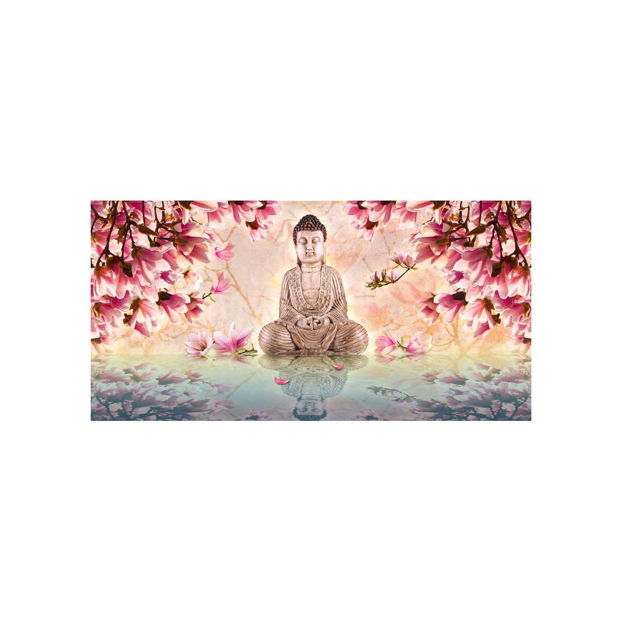 Voir la diapositive 2 : Paris Prix Papier peint xxl  bouddha & magnolia  270x550cm